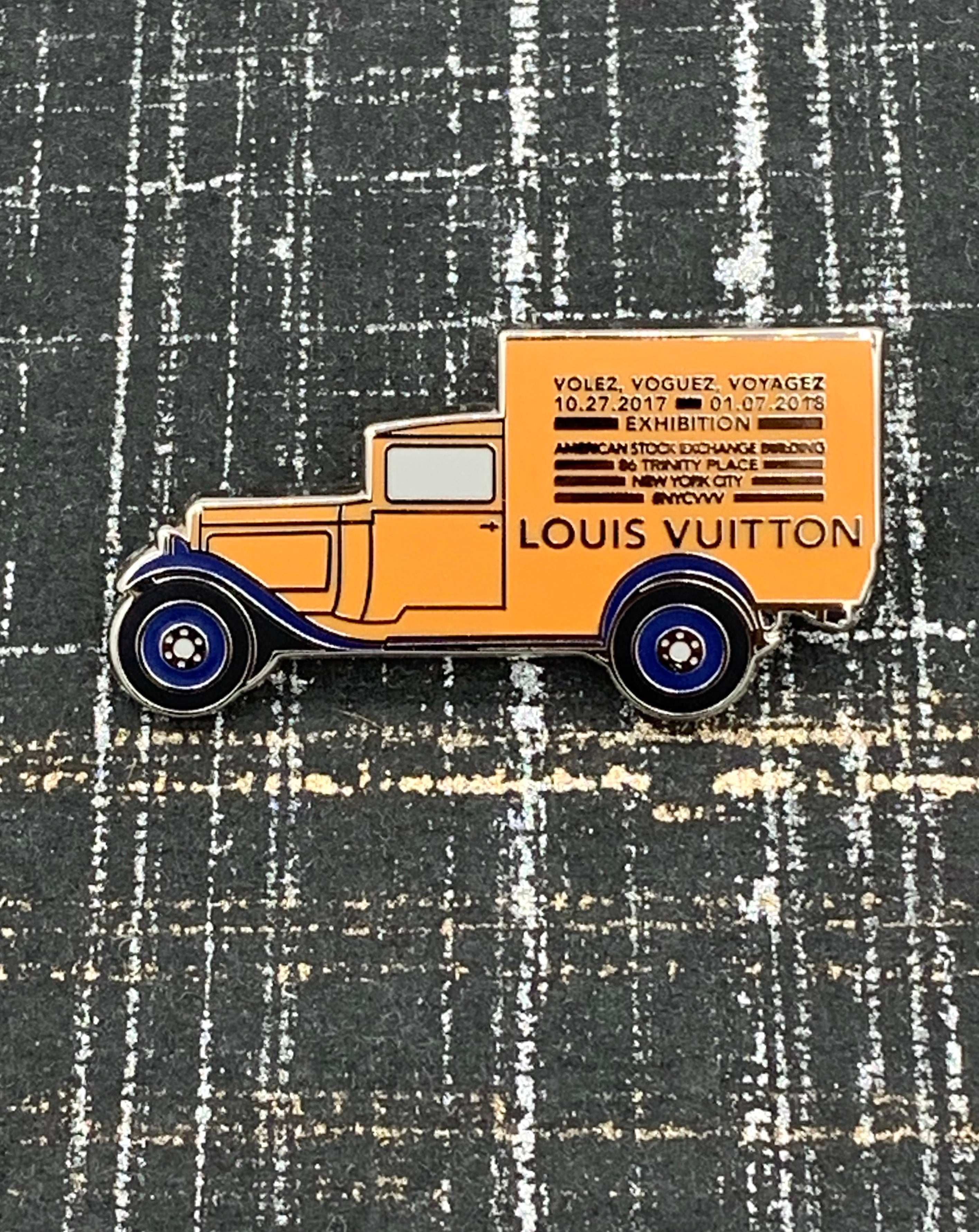 Louis Vuitton & Pintrill's Limited Edition Pinback