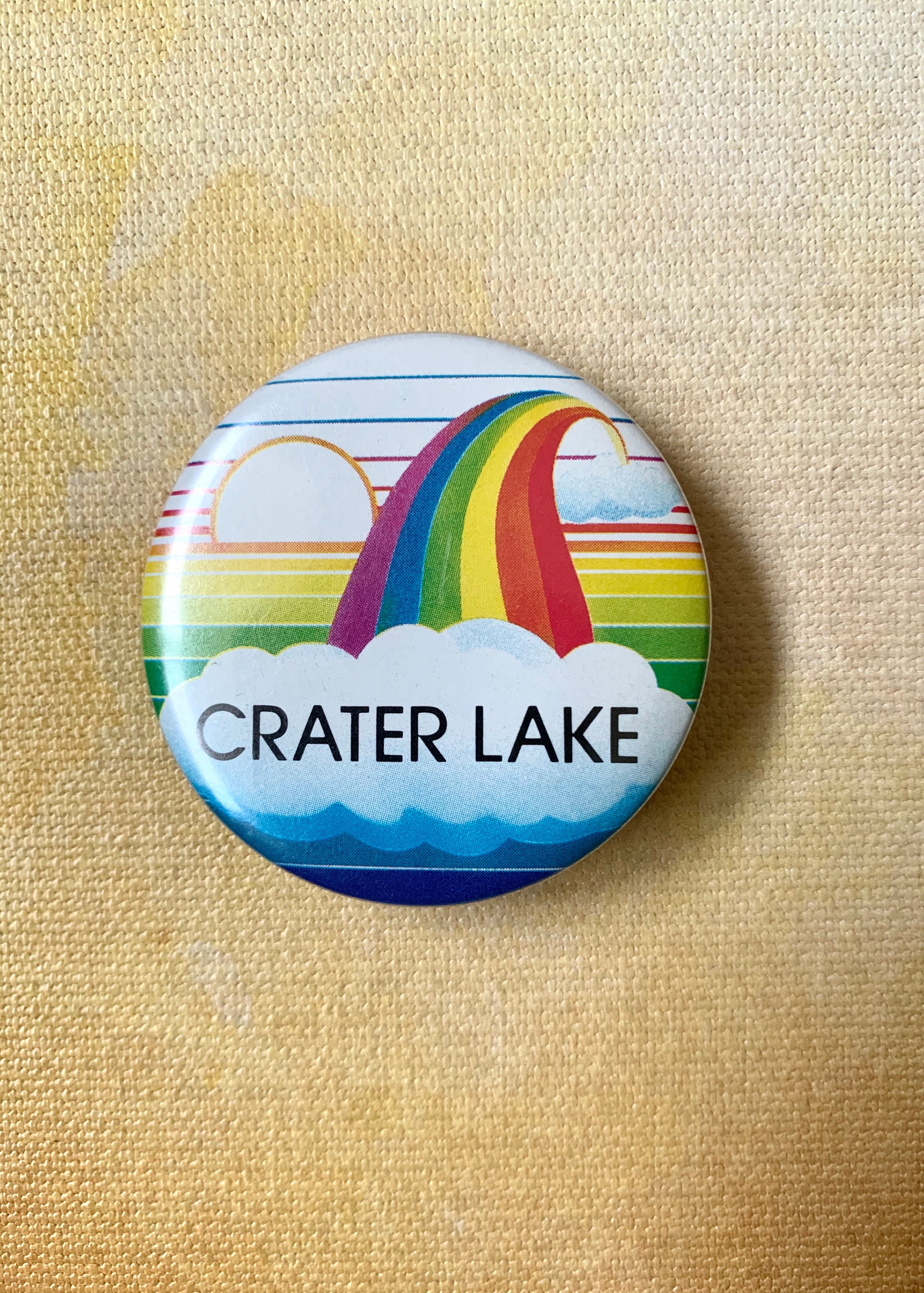 Crater Lake Pinback Button