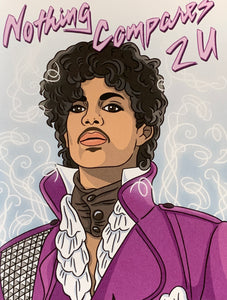 Prince "Nothing Compares 2 U" Greeting Card