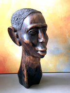 Hand Carved Wood Sculpture
