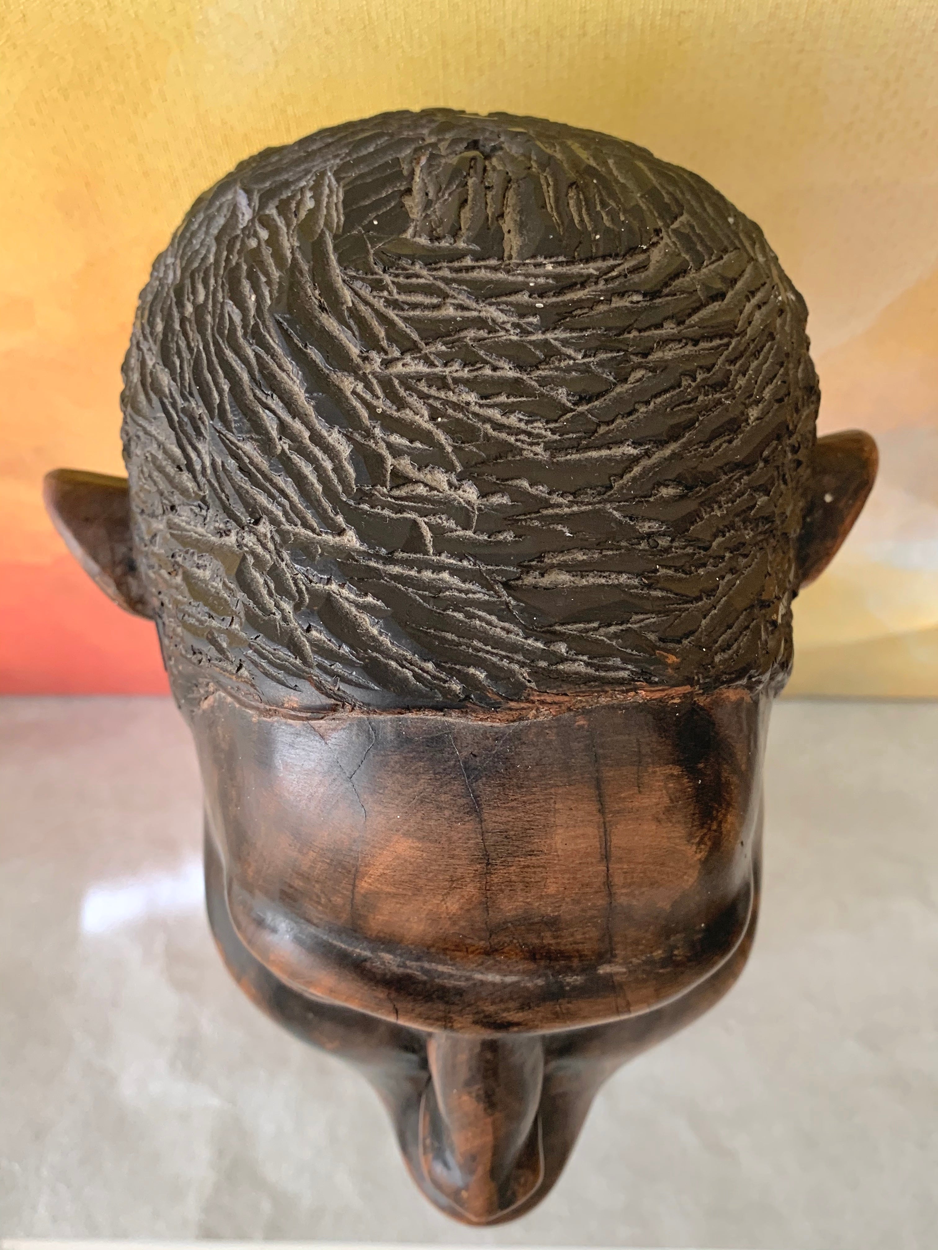 Hand Carved Wood Sculpture