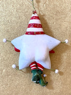 Baby Star Holiday Elf Ornament