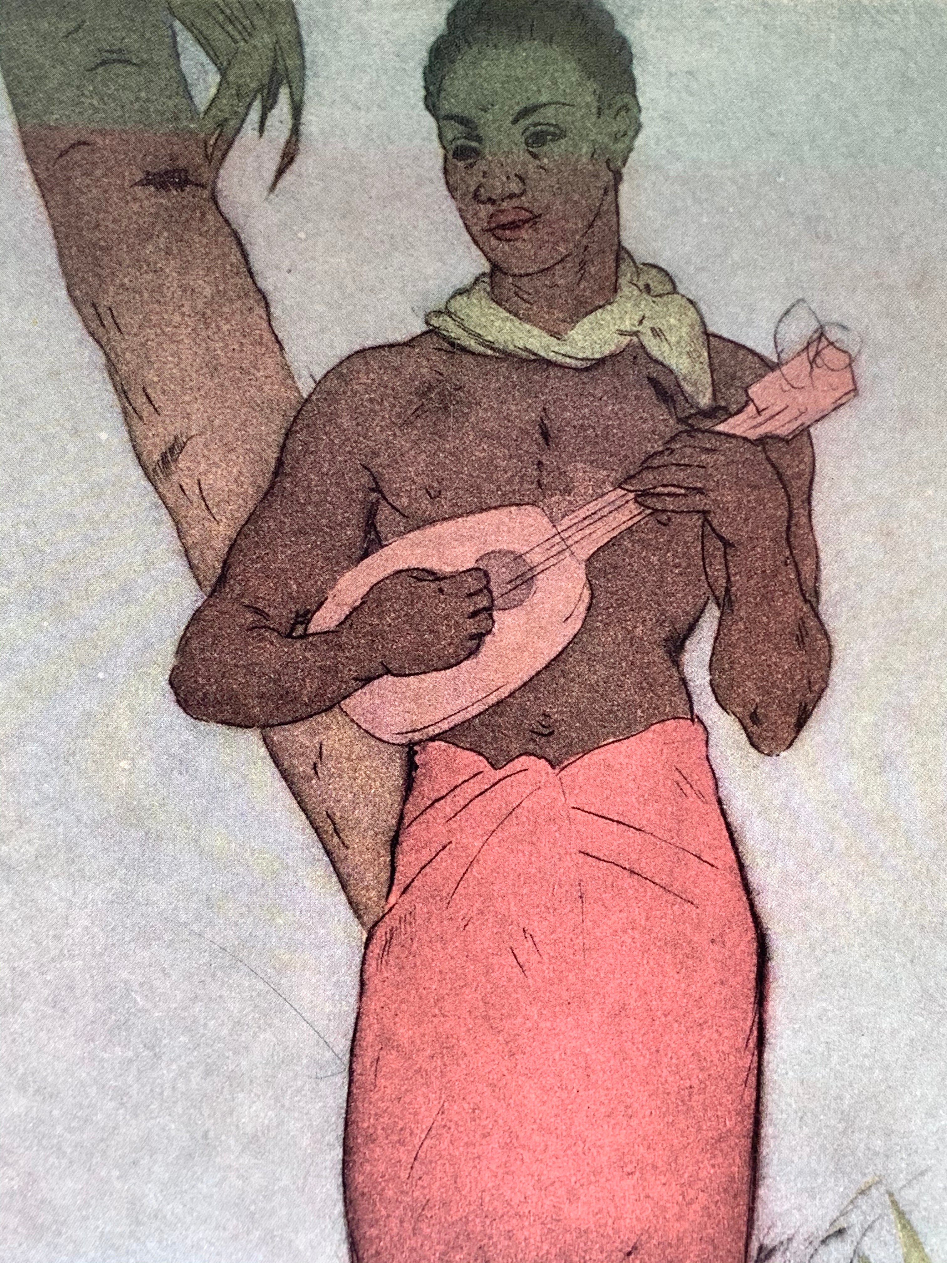 John Kelly “Hawaiian Night” Royal Hawaiian Menu Cover Art