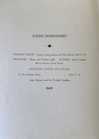 John Kelly "Lei Maker" Royal Hawaiian Menu Cover Art