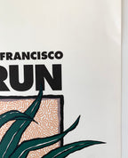 Vintage Poster Art "18th Annual San Francisco Zoo Run, January 23, 1994."