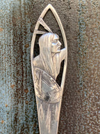Sterling Silver Spoon w/ Native American Figure Handle