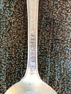 Sterling Silver Spoon w/ Native American Figure Handle