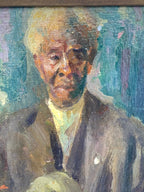 John Hubbard Rich (American Artist, 1876-1954), "Old Uncle" Oil Painting