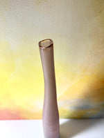 Load image into Gallery viewer, Laura de Santillana Bambu Series Plum Purple Glass Vase for Arcade Murano, Italy
