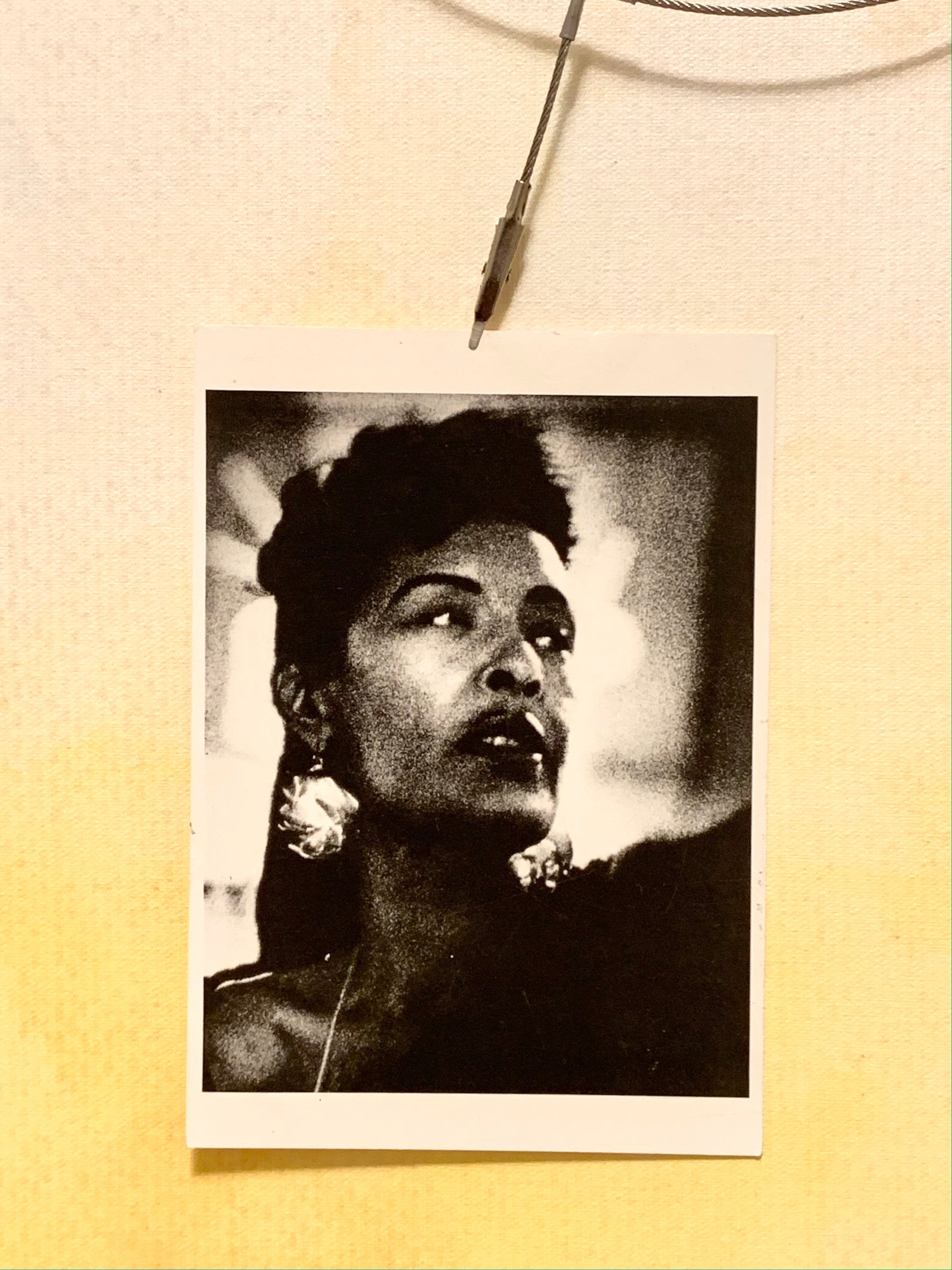 Billie Holiday Postcard "Monterey Jazz Festival" 1958 "