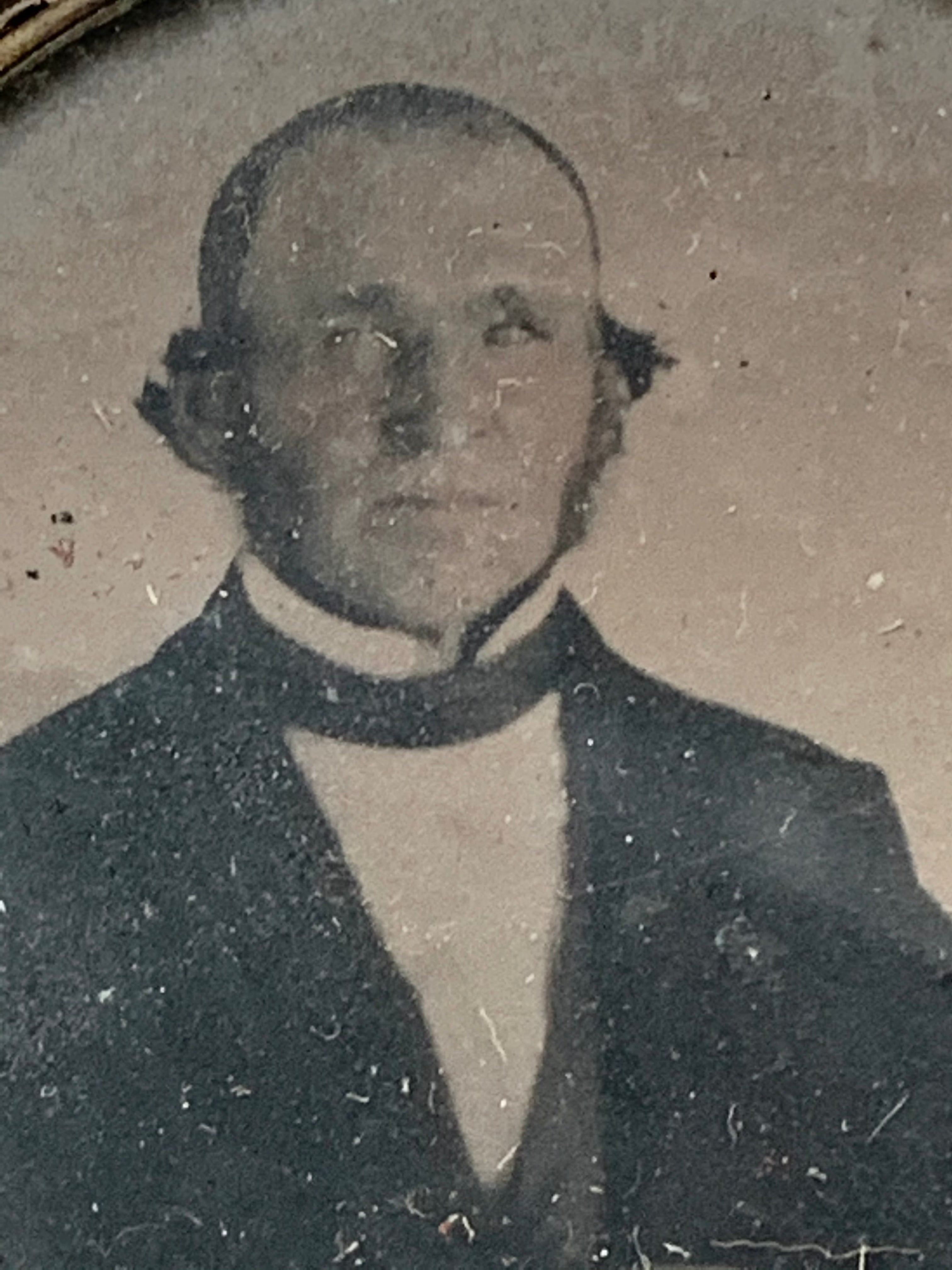 Ambrotype Collectible Antique Photograph Male Portrait