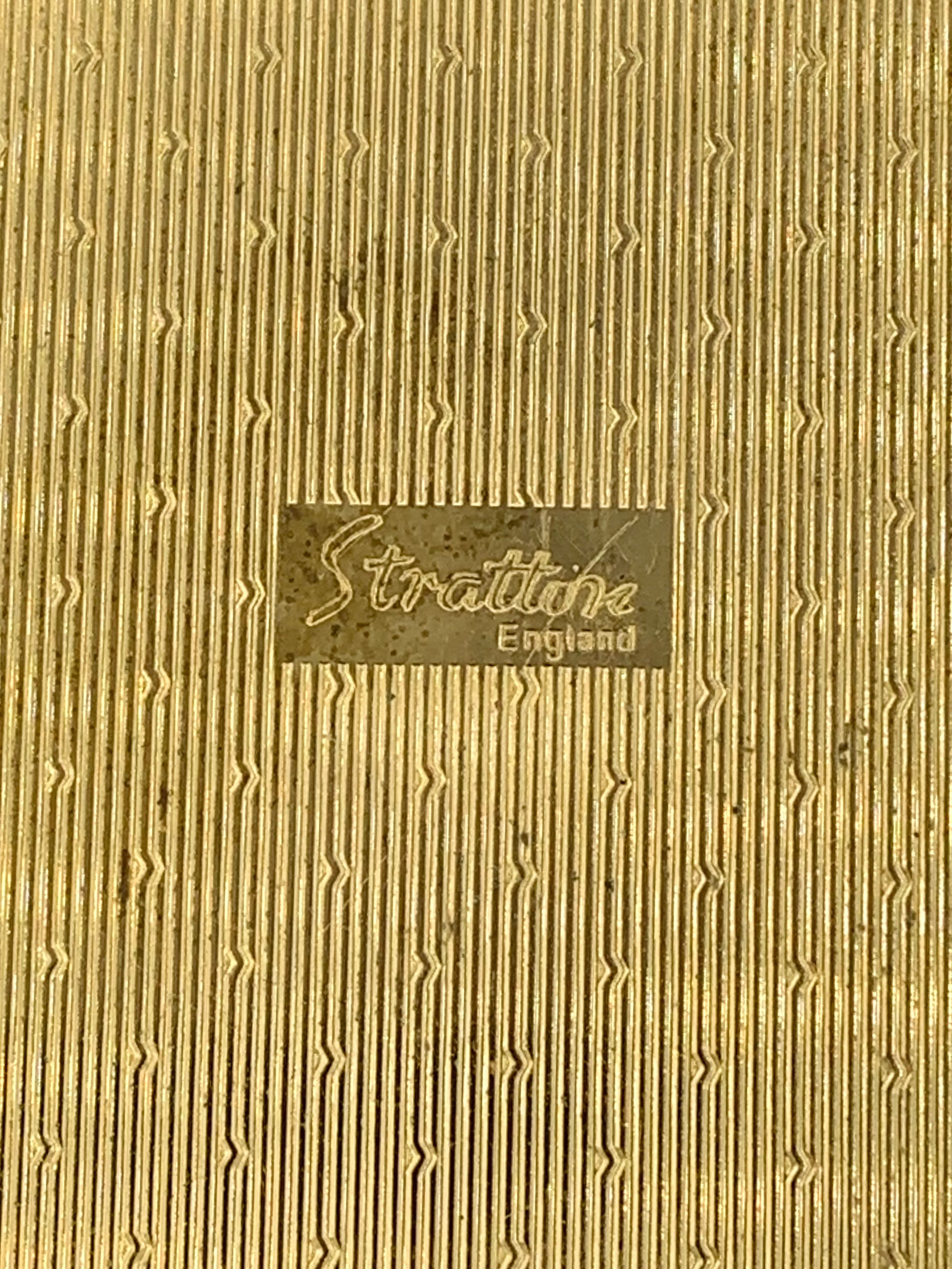 Cupid Stratton (England) Compact w/ Josiah Wedgwood Blue Jasperware Cameo