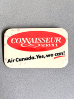 Load image into Gallery viewer, Air Canada &quot;Yes We Can; &quot;Connaisseur Service&quot; Vintage Retro 1980&#39;s Pinback Button Collectible
