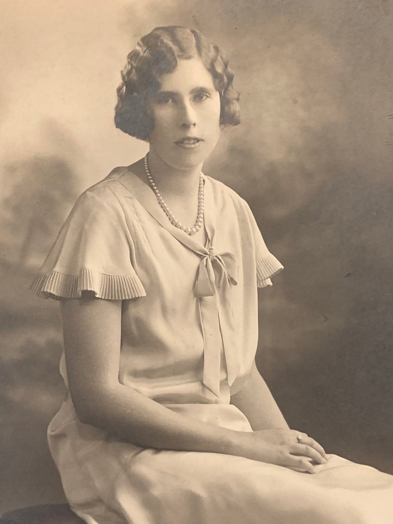 Bushnell Photography San Francisco "Doris Marie Vogel" May 1930