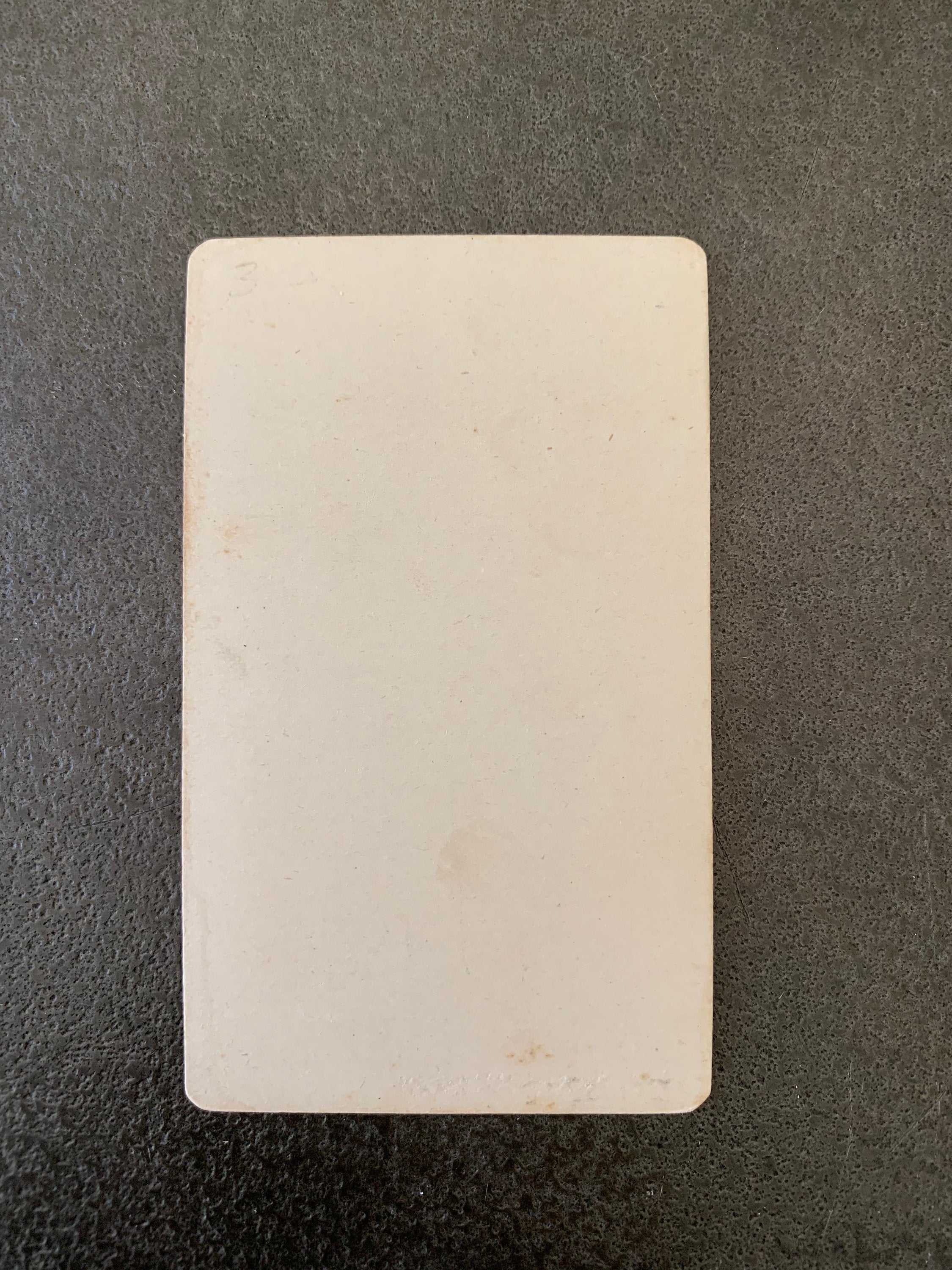 Vintage Photograph Cabinet Card "Portrait of Young Man; Early 1900's