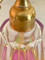 Vintage Marcel Franck Iridescent Atomizer Perfume Bottle, Made in France
