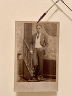 Vintage Postcard African American Man in Suit & Tie