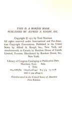 Toni Morrison, Sula (First Edition) 1974