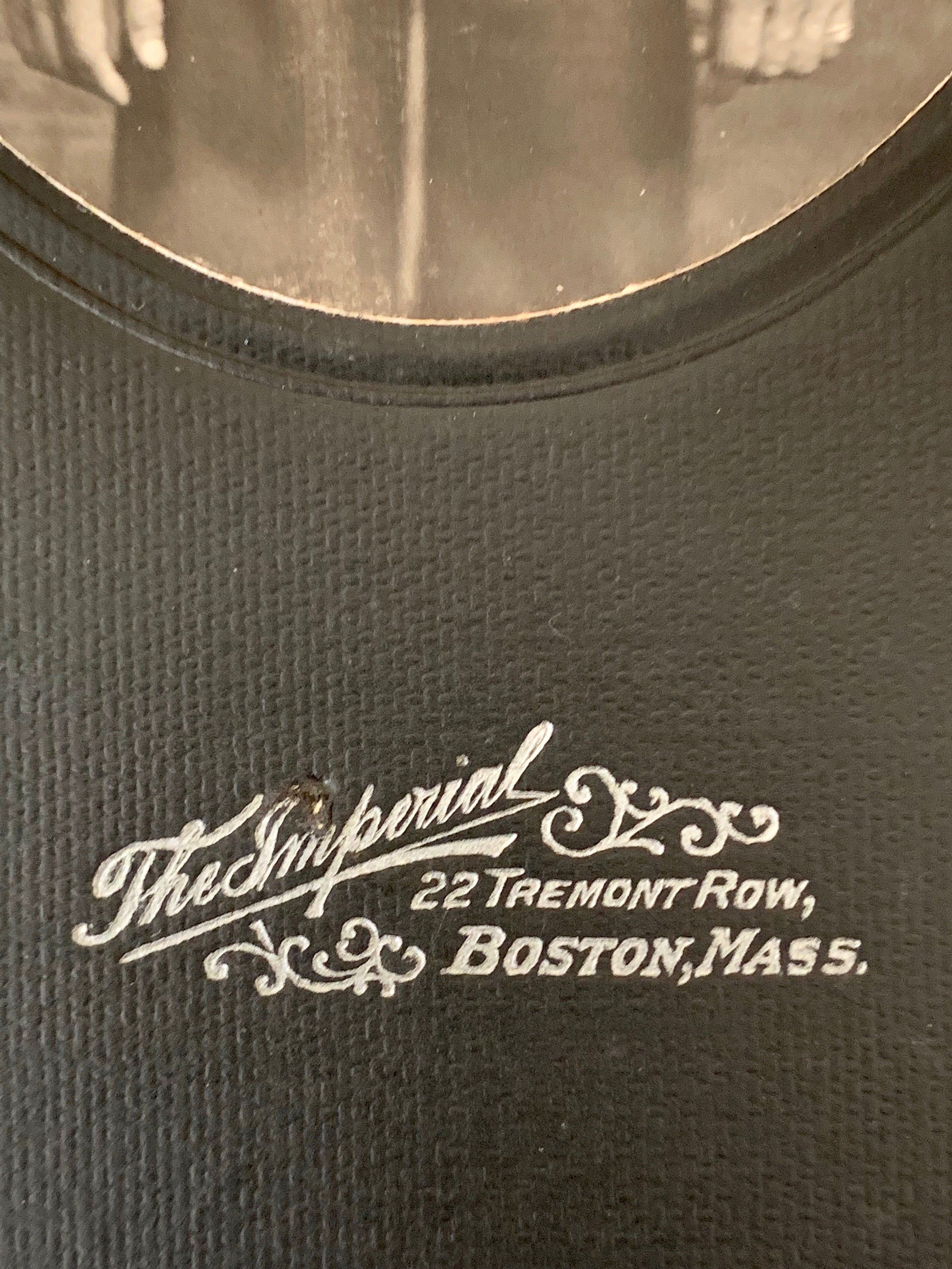 Vintage Portrait of Sailor in Uniform (Navy); Imperial Studio 22 Tremont Row Boston, MA