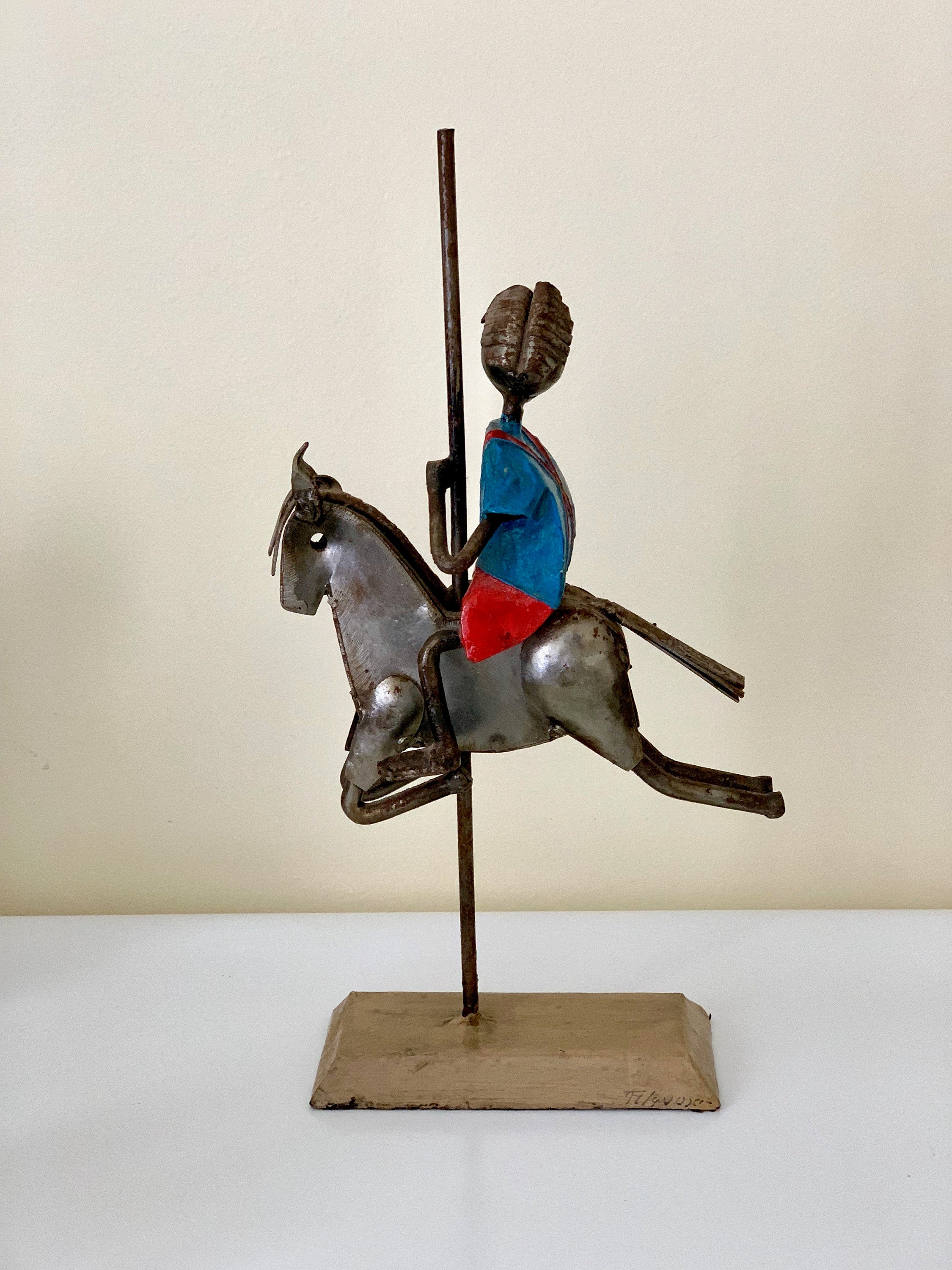 Manuel Felguérez Mexican Artist 20th Century "Carousel" 1964 Mixed Media Sculpture Art