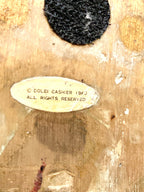 Dolbi Cashier Art Deco Brass Bird Pair 1980