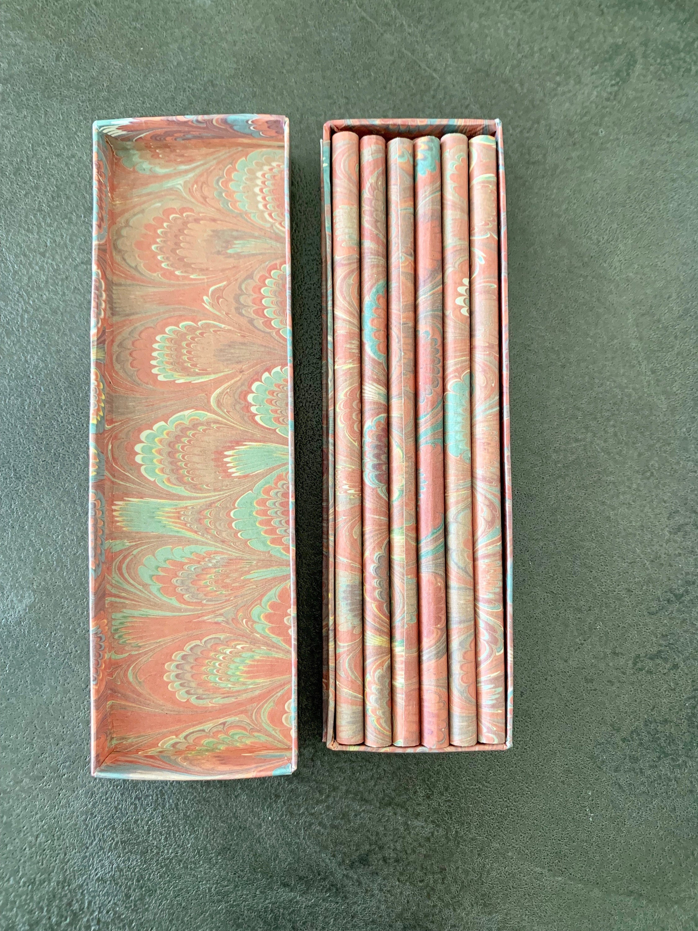 Pencil Box Set 12 Count Collectible Creative Writing Drawing Tools