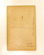 Retro Vintage Googly Eyed Sheriff Squeaking Postcard, Printed in Japan, 1960's Quirky Western Comic