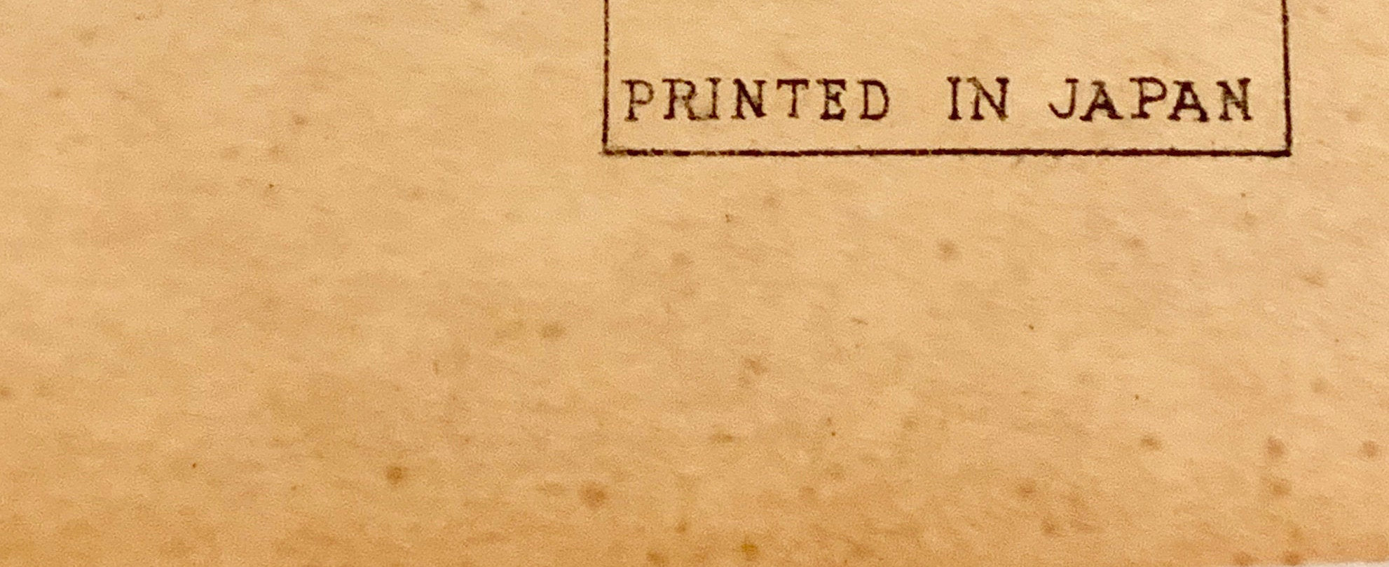 Retro Vintage Googly Eyed Sheriff Squeaking Postcard, Printed in Japan, 1960's Quirky Western Comic