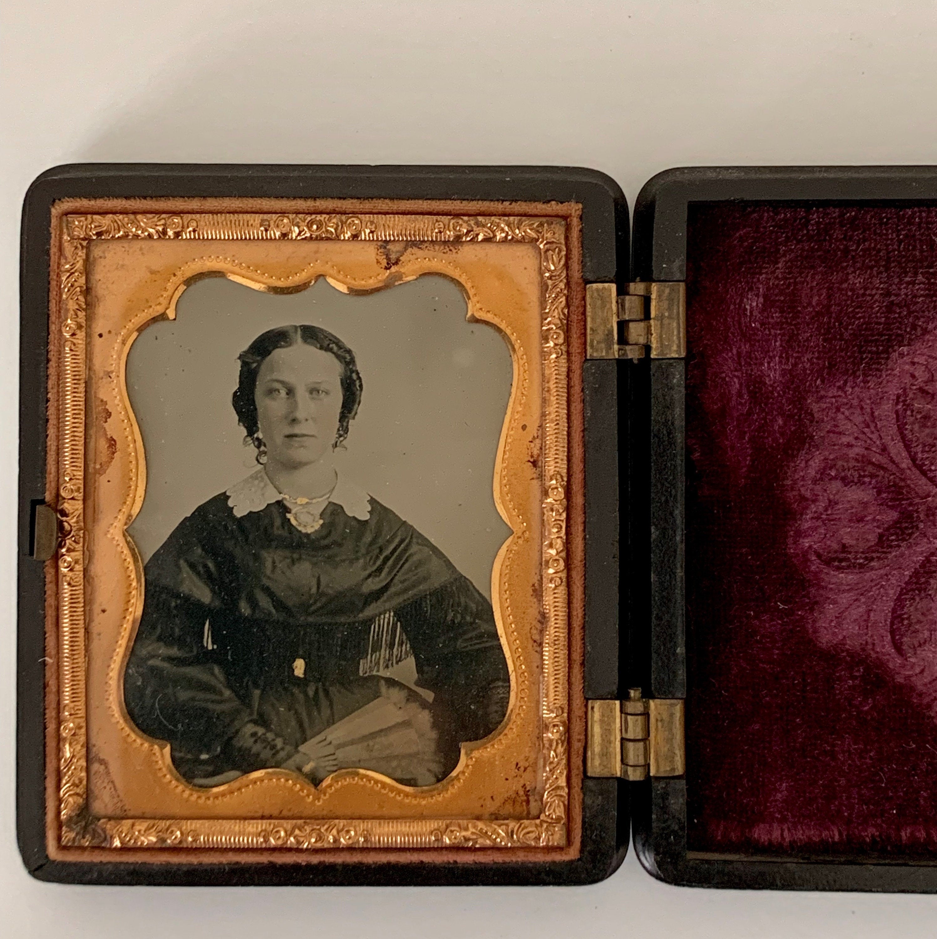 Ambrotype Mid 19th Century Woman's Portrait