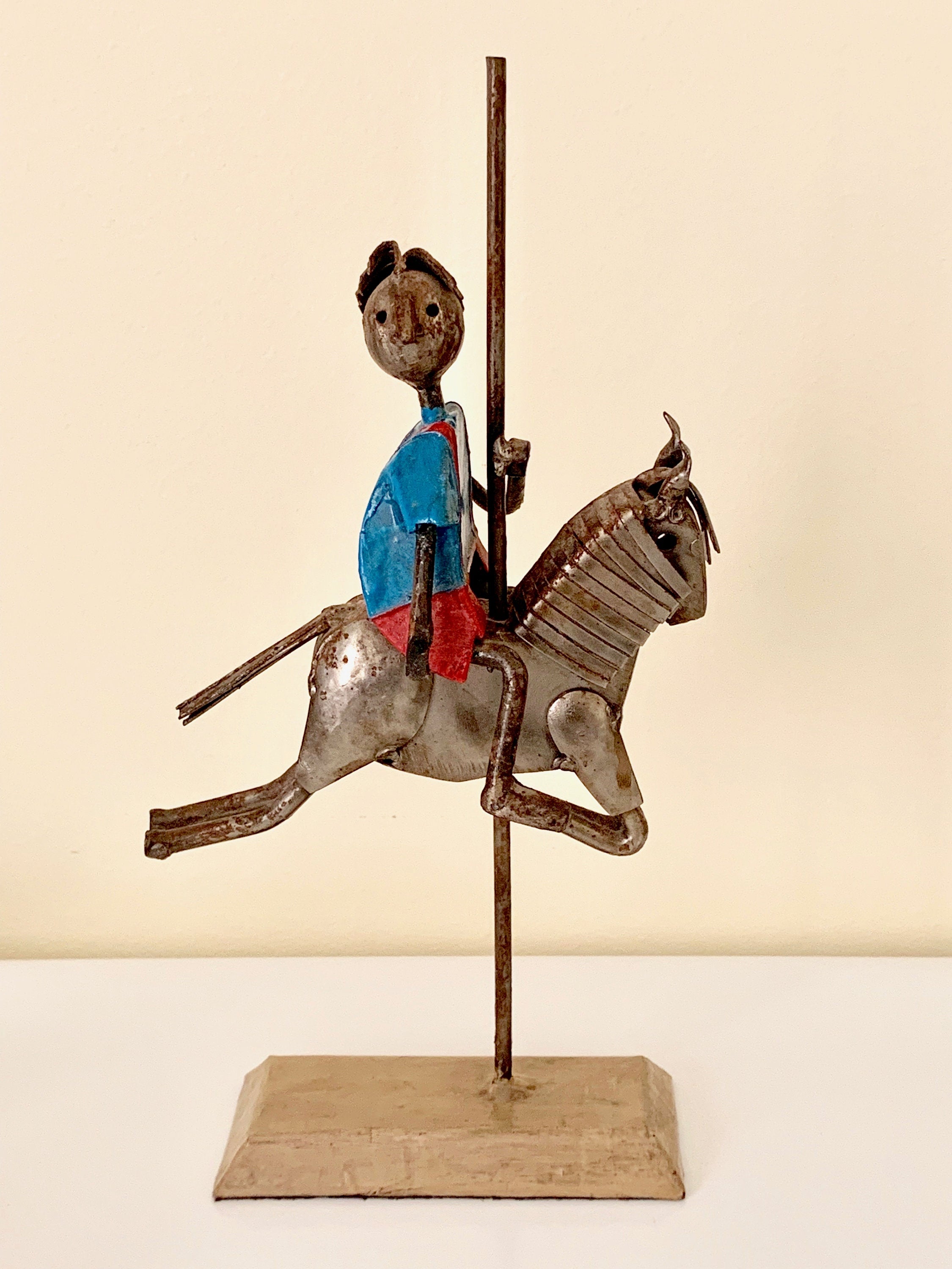 Manuel Felguérez Mexican Artist 20th Century "Carousel" 1964 Mixed Media Sculpture Art