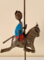 Load image into Gallery viewer, Manuel Felguérez Mexican Artist 20th Century &quot;Carousel&quot; 1964 Mixed Media Sculpture Art
