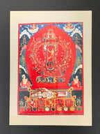 Set of 8 Nepalese Art Postcards National Museum Chhauni Kathmandu Nepal