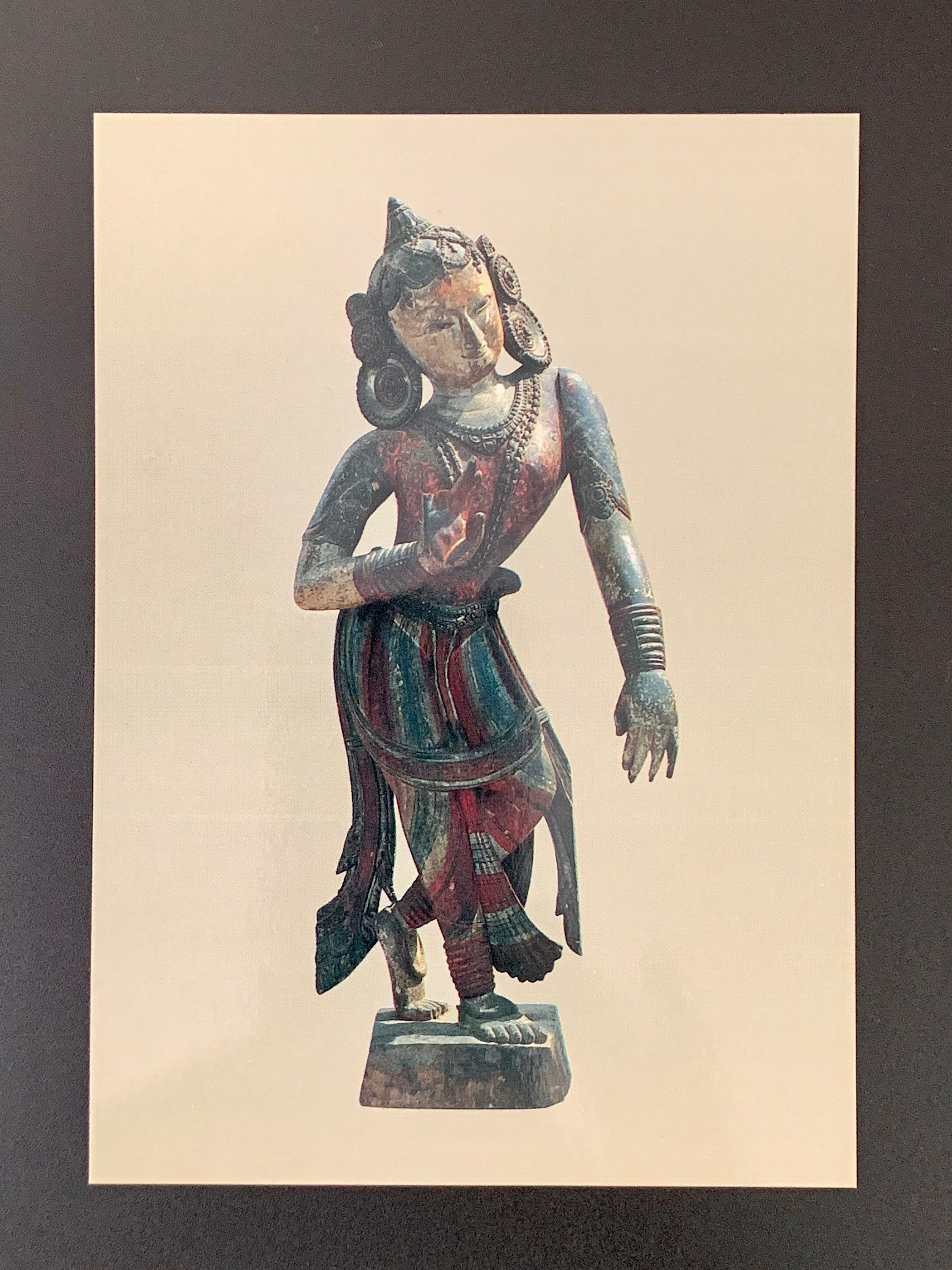 Set of 8 Nepalese Art Postcards National Museum Chhauni Kathmandu Nepal