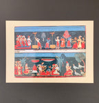 Set of 8 Nepalese Art Postcards National Museum Chhauni Kathmandu Nepal