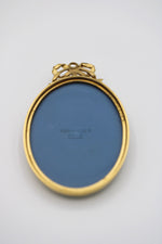 Load image into Gallery viewer, Wedgwood Blue Jasperware Cameo Pendant Medallion 14K Gold Filled Setting
