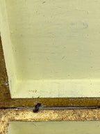 Decorative Jewelry Keepsake Box w/ Hand Painted Gold Leaf