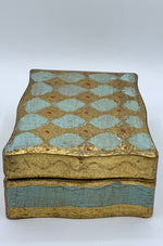 Load image into Gallery viewer, Decorative Jewelry Keepsake Box w/ Hand Painted Gold Leaf
