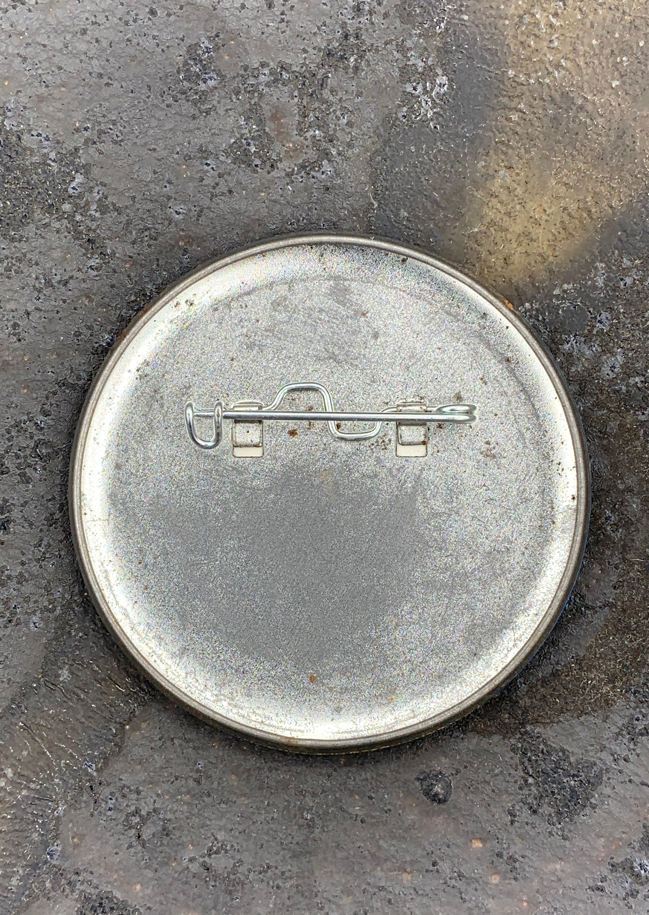 Oakland Something's Happening Here! Retro Pinback Button, EastBay Northern California, Vintage NorCal