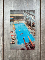 Load image into Gallery viewer, Retro Vintage Postcard, &quot;The Sun and Swim Club Pool, Chase-Park Plaza Hotel&quot;, Saint Louis, Missouri

