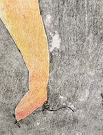 Load image into Gallery viewer, Abstract &amp; Figurative Etching Engraving Work on Paper San Francisco 1993
