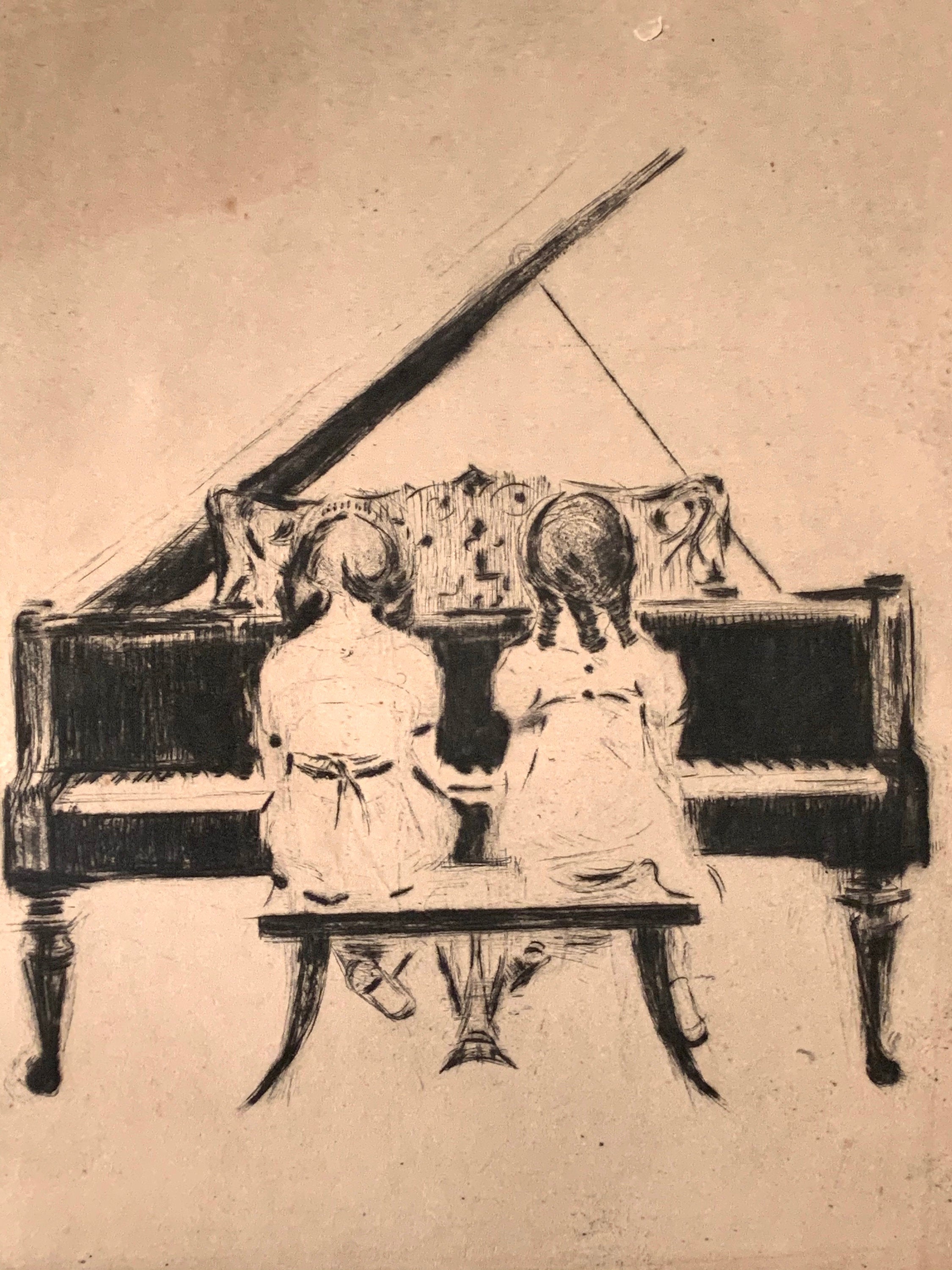 Margery Austen Ryerson 1901 Etching Drypoint on Paper