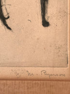 Margery Austen Ryerson 1901 Etching Drypoint on Paper