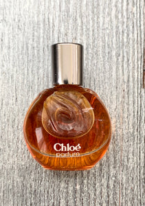 Vintage Chloe Parfum Miniature Size .11 Fl oz , 3.5 ml Splash/ Dab Bottle Women's Fragrances