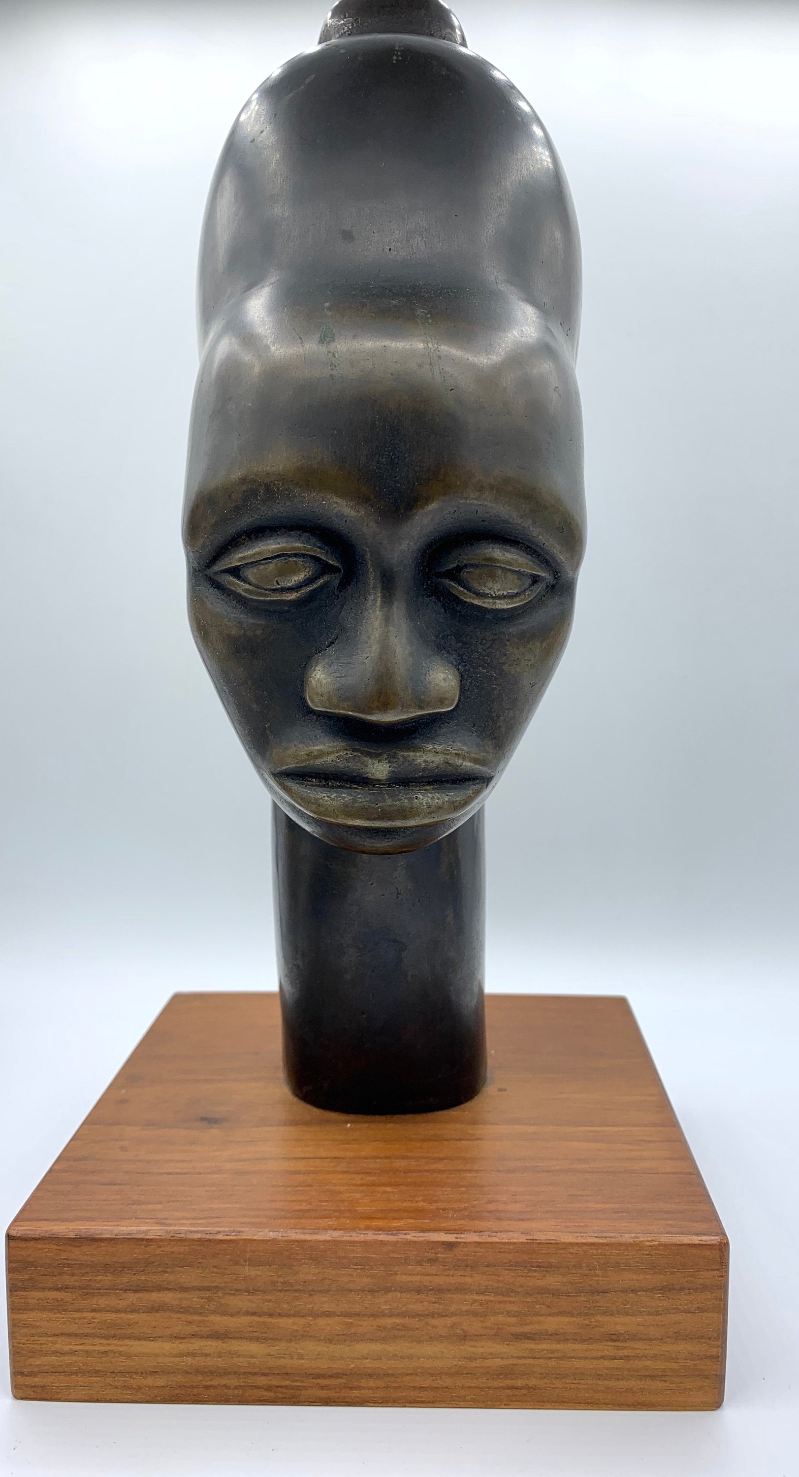 Artist Sculptor Al Weiss Bronze Sculpture “African Queen” 1979, Signed, Dated, Title & Edition Number
