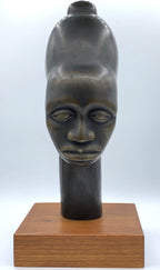 Artist Sculptor Al Weiss Bronze Sculpture “African Queen” 1979, Signed, Dated, Title & Edition Number